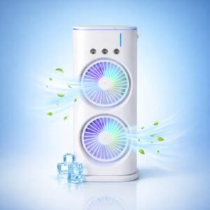 Opinia USB Cooler Easy to Carry, 2000 mAh Rechargable Battery with Remote Control flip 2.O cooler USB Air Cooler